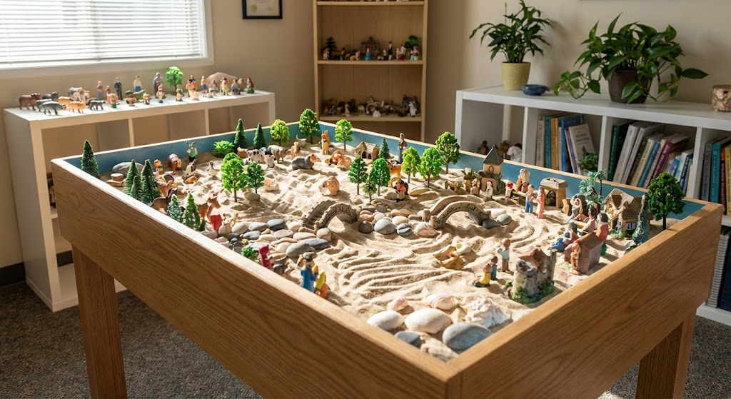 Песочница для терапии